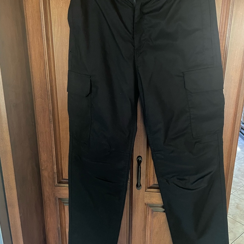 Men's Black Cargo Pants